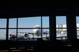 Airbus a300 600 series of Mahan air in Tehran Mehrabad airport in park position