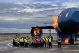NHS Fife training for medical emergencies onboard © NHS Fife