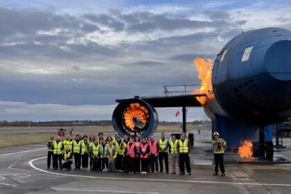 NHS Fife training for medical emergencies onboard © NHS Fife