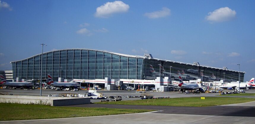 Terminal 5 at London Heathrow Airport