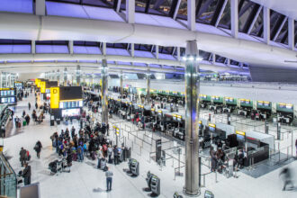 Heathrow Airport, Terminal check-in hall © Heathrow Airport