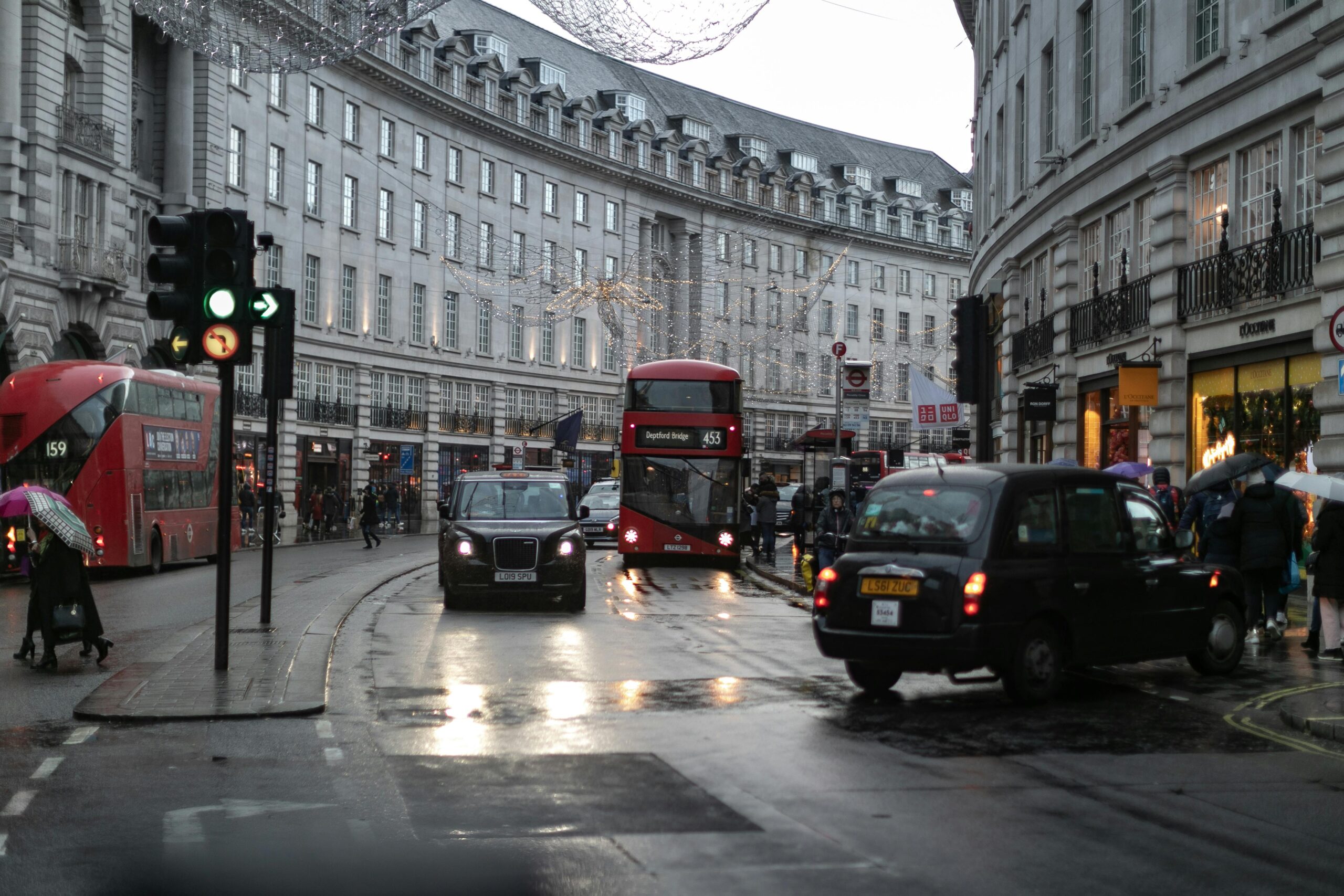 Photo of Picadilly Circus After Rain