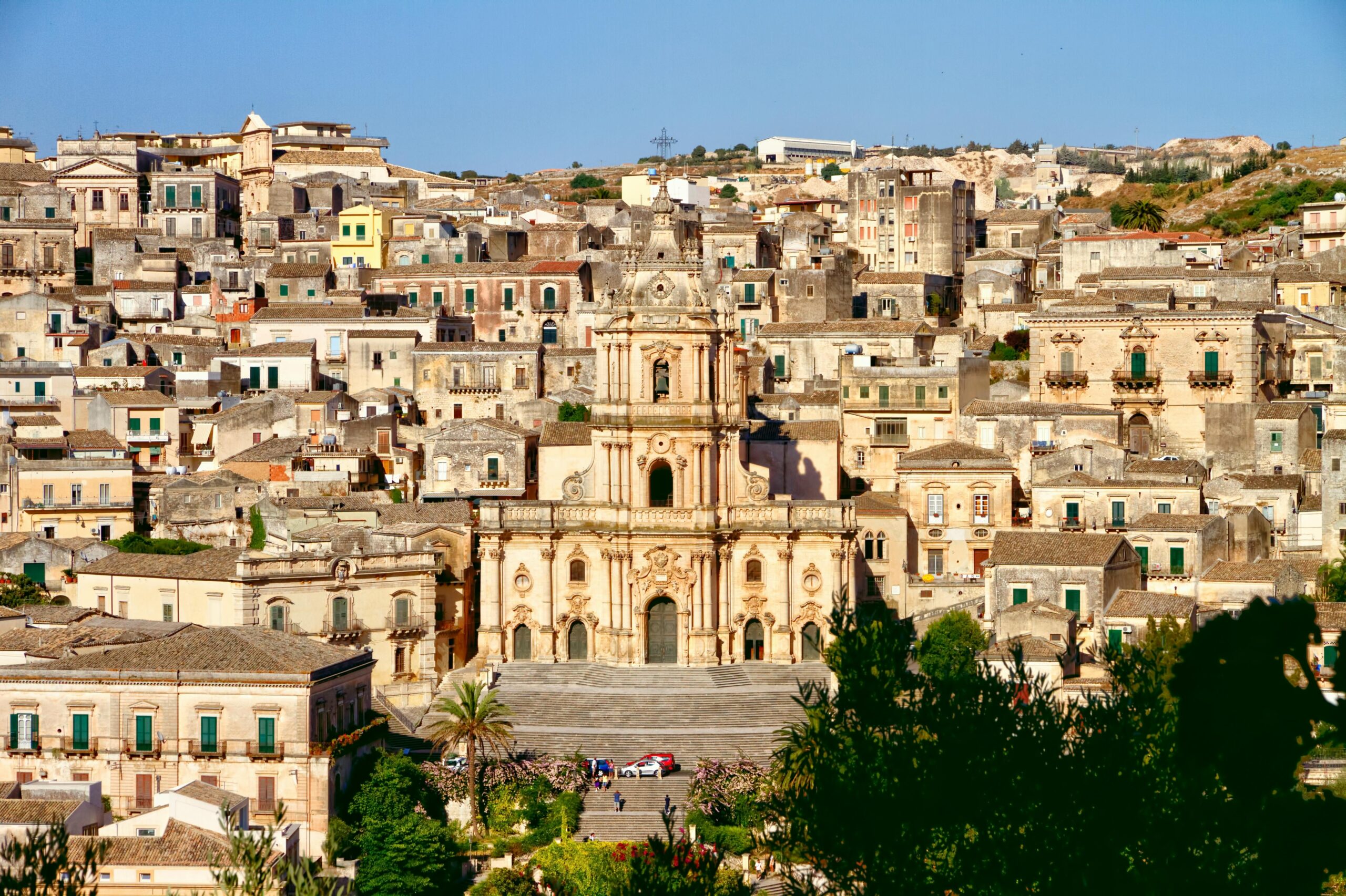 The Cathedral of Saint George in Sicily, Italy