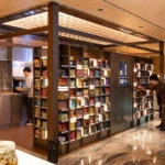 Customers browsing the new Ramyeon Library