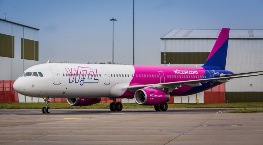 A Wizz Air Aircraft