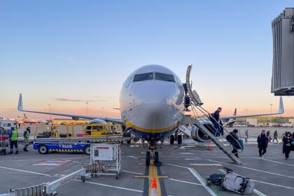This image shows the head of the aircraft