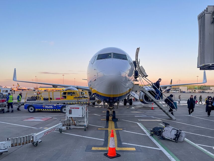 This image shows the head of the aircraft