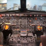 cockpit , airplane