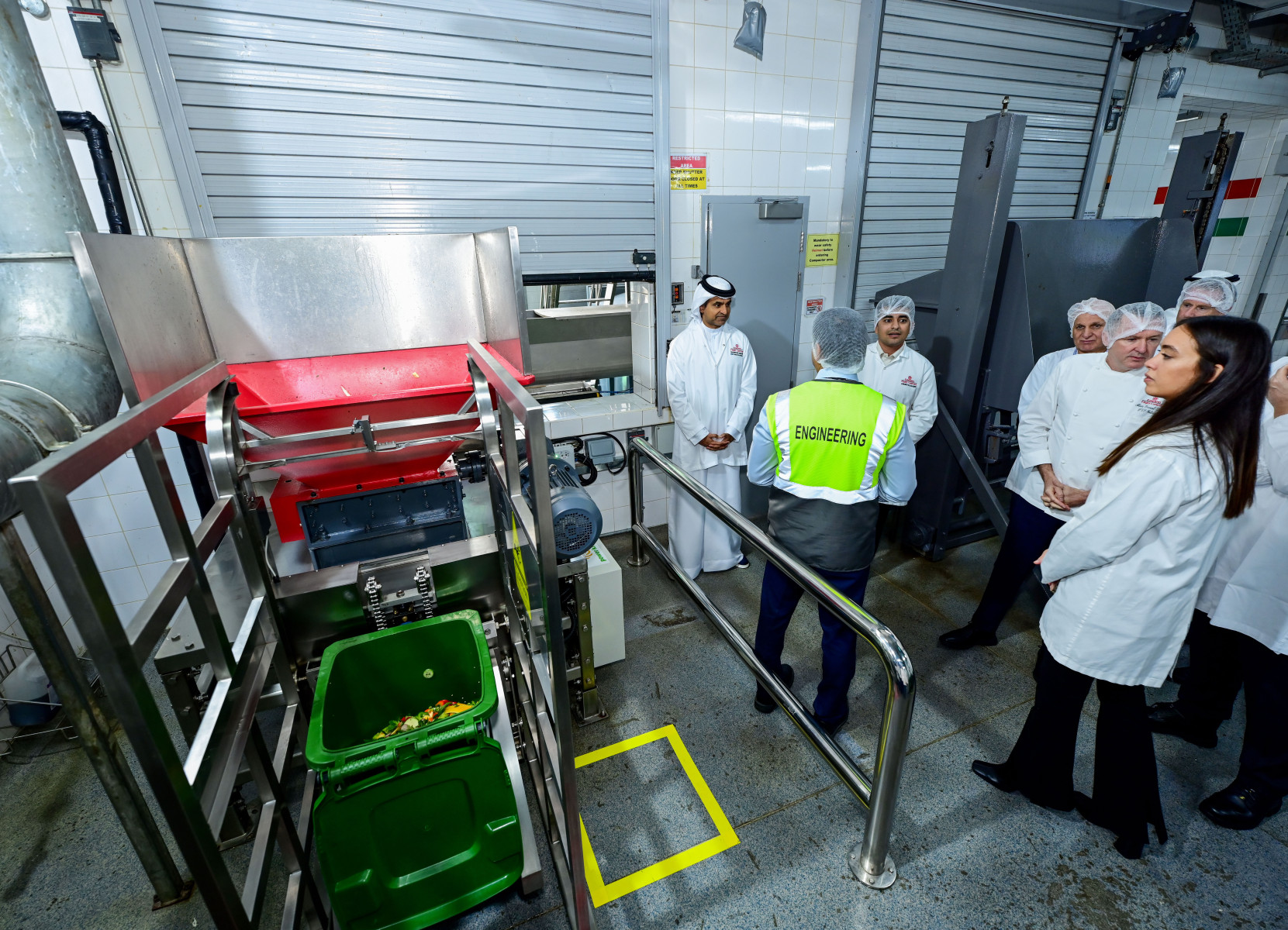 Shahreyar Nawabi visits the biodigester