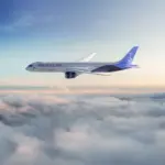 An image of an Riyadh Air Boeing aircraft
