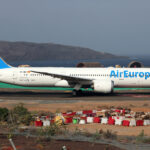 Boeing 787-9 Dreamliner at Gran Canaria Airport.
