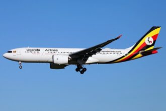 Uganda Airlines aircraft