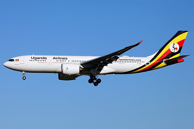 Uganda Airlines aircraft