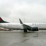 Air Canada B737-8-MAX at LHR