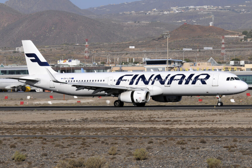 Finnair Airbus A321-231 Reg.: OH-LZH MSN: 5803 Tenerife Sur - Reina Sofia (TFS / GCTS) Spain - January 21, 2018