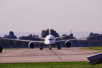 British Airways aircraft on runway