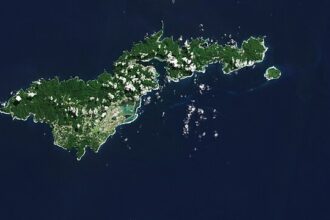 Samoa Islands from Above