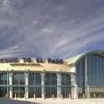 The exterior of El Paso Airport's entrance
