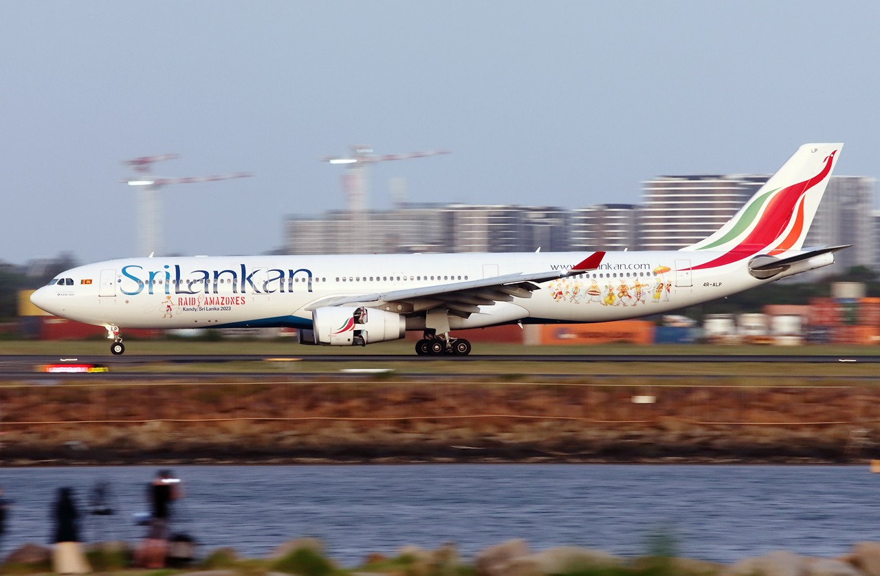SriLankan Airlines Airbus A330-300 aircraft