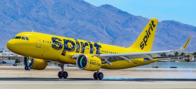 Spirit Airlines' A320 to be dismantled by EirTrade