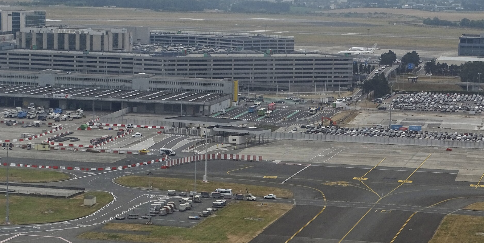 Brussels Airport Overhead 