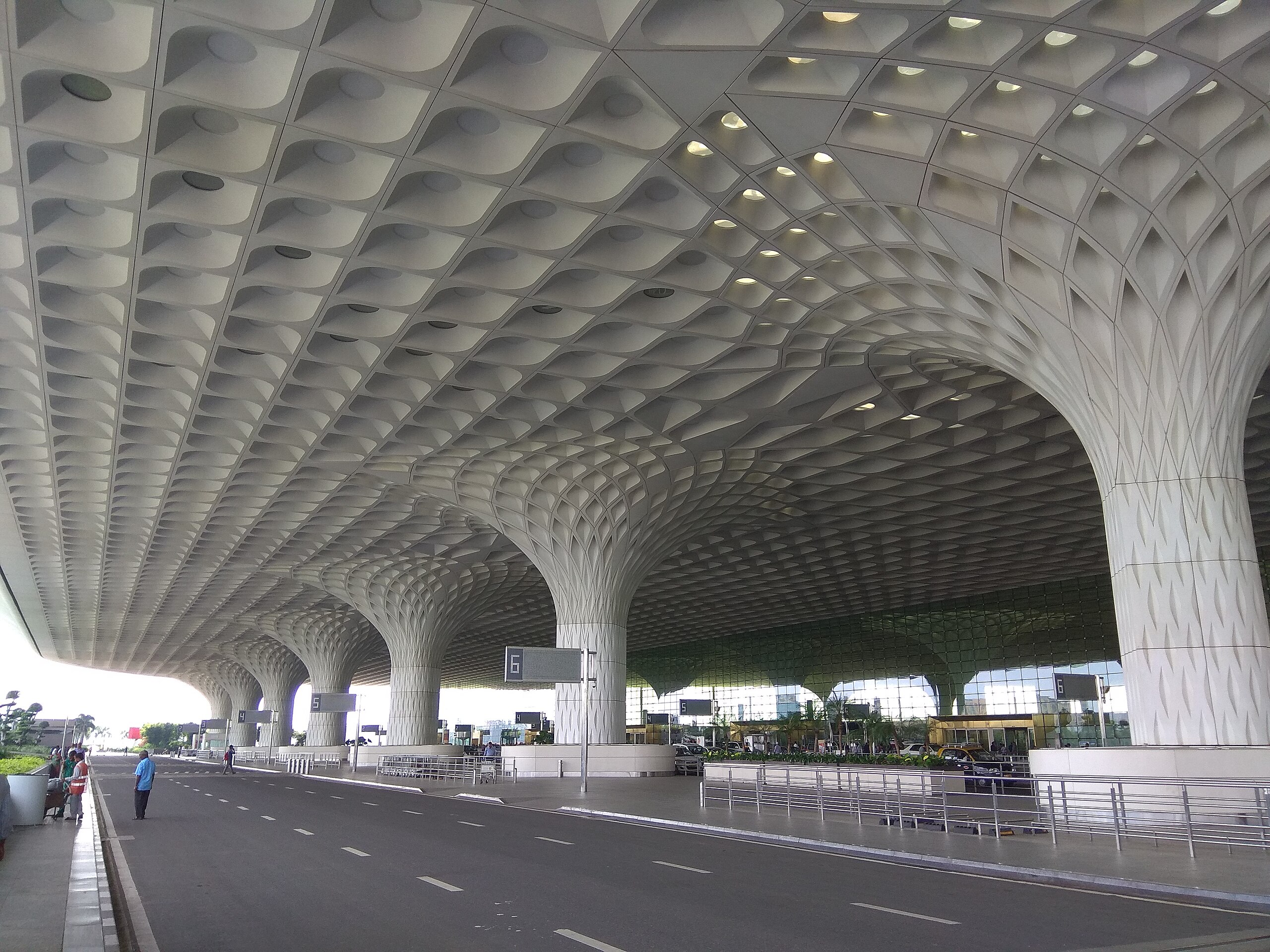 Entrance of Terminal 2 building
