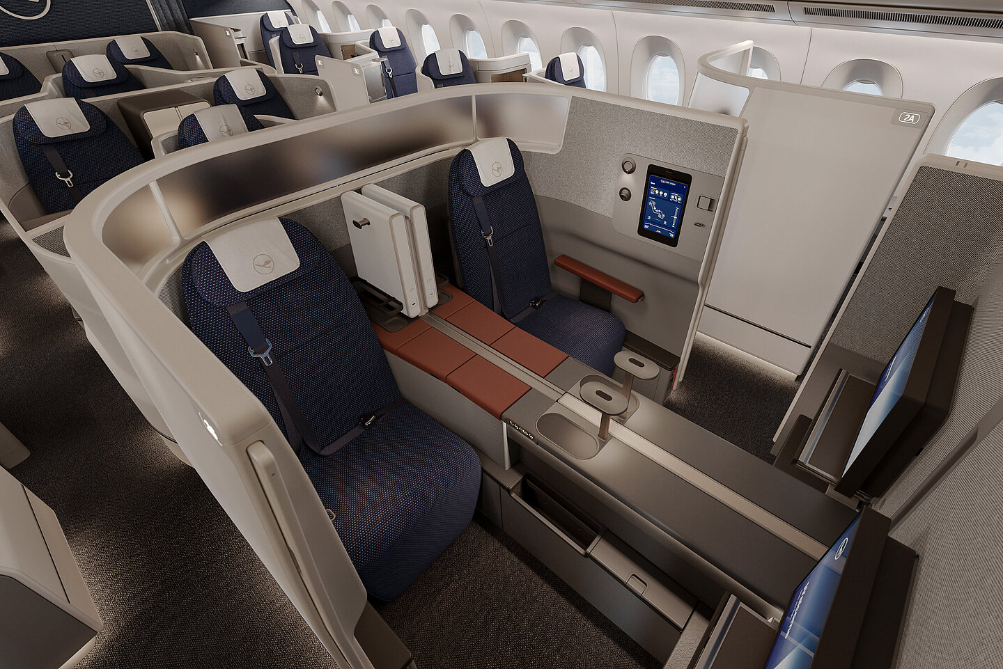 Lufthansa Allegris Business class suite 
