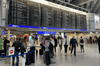 Lufthansa Departure Board