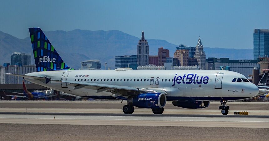 JetBlue Airways A320 at McCarran International Airport, Las Vegas