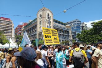 Anti-tourism Protest in Tenerife.