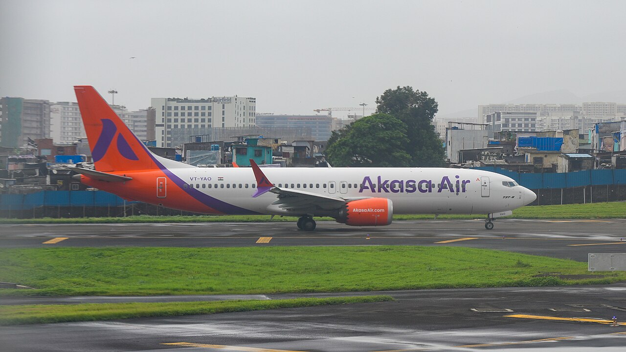 This image depicts an aircraft taxiing to runway