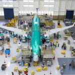Boeing 737 MAX under final assembly at Boeing's Renton, Washington