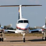 300 King Air 350 - Romanian Civil Aeronautical Authority plane on runway