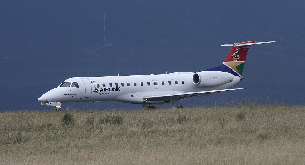 Airlink flight in field