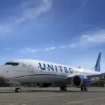 united airlines boeing 737 Max on runway
