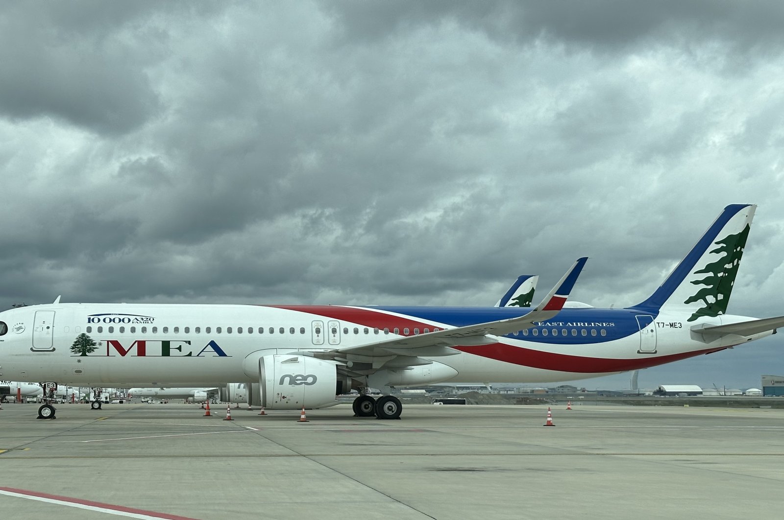 Middle East Airlines aircraft at Istanbul Airport