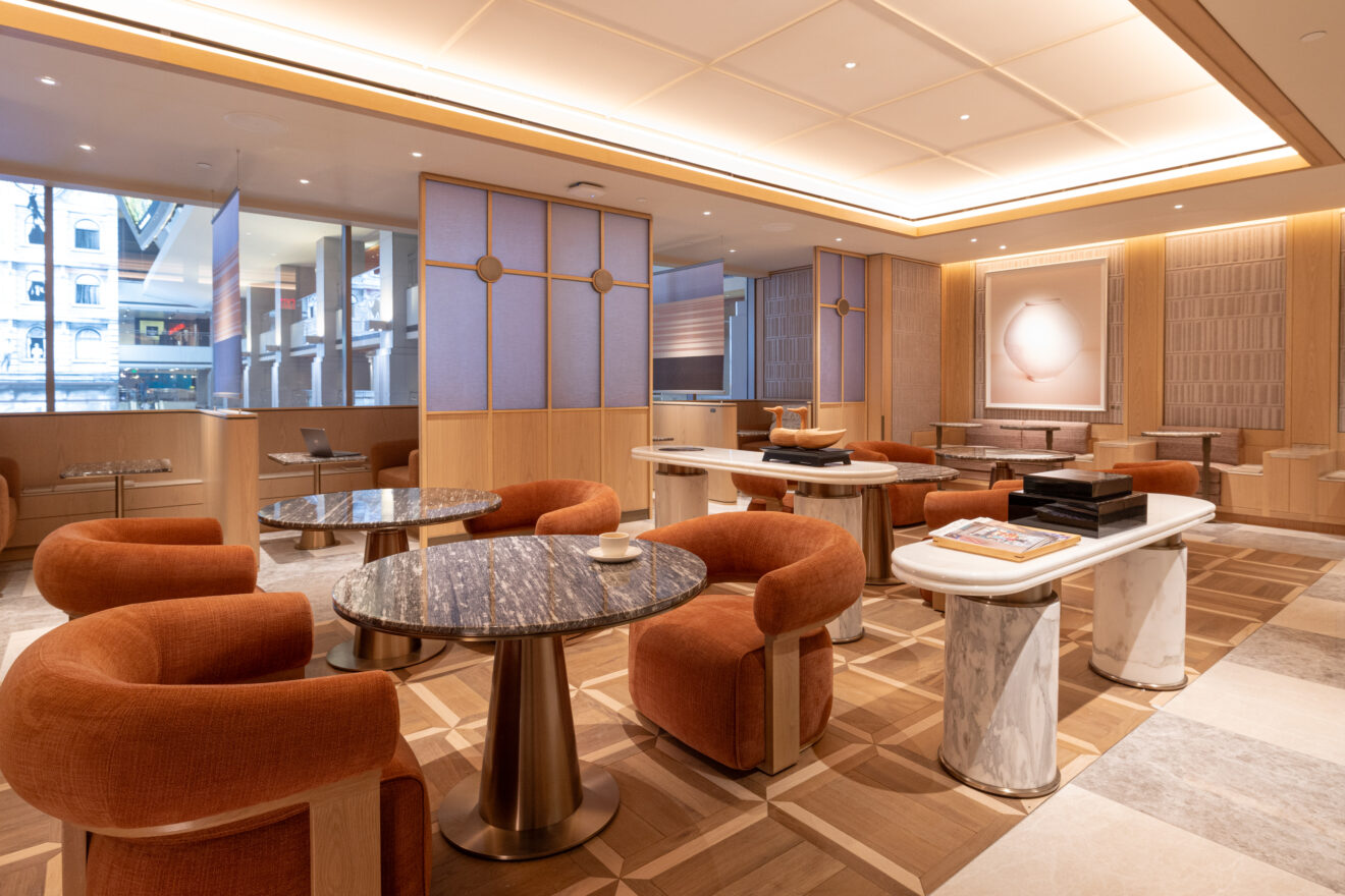 Korean Air flagship lounge at Los Angeles International Airport