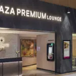 Façade of the Plaza Premium Lounge at Langkawi Airport