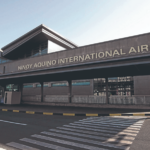 Exterior of Manila Airport building.