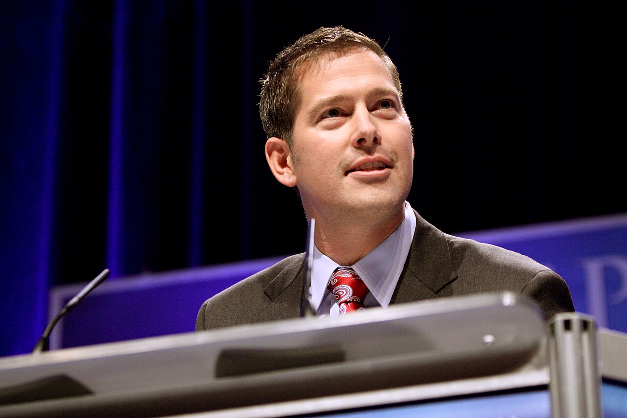 U.S. Transportation Secretary Sean Duffy speaking, backs United Airlines headphone ban for passenger civility.