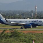 IndiGo plane on ground