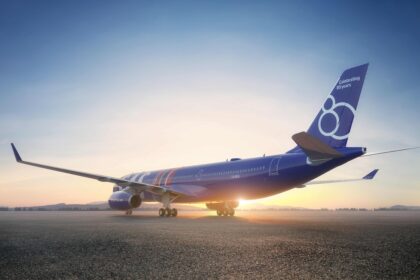 SAS' specially painted Airbus A330-300
