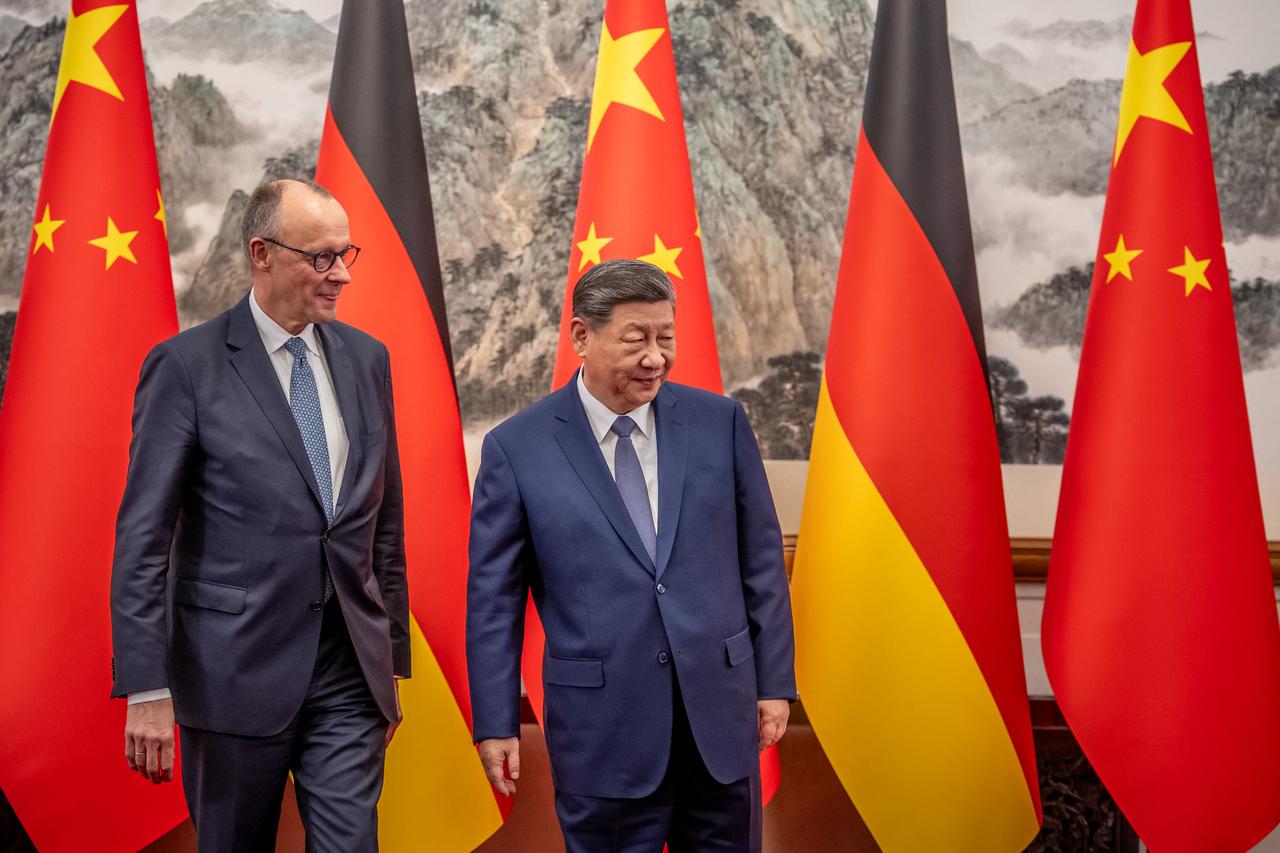 Germany's Friedrich Merz meets with China's Xi Jinping.
