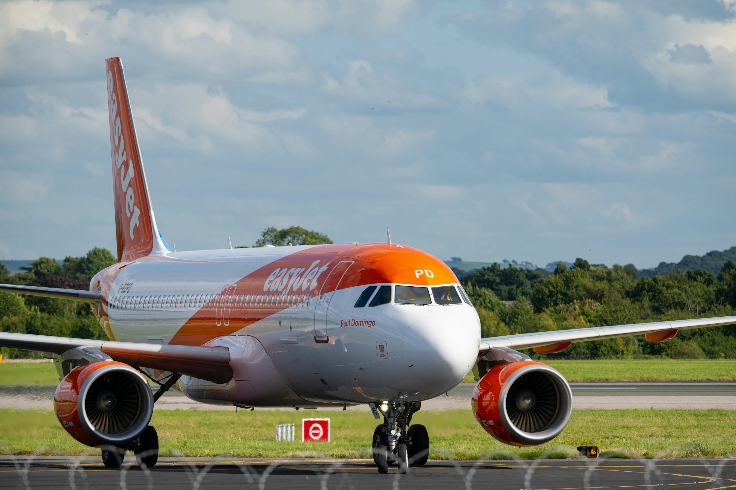 easyJet Aircraft on the ground 