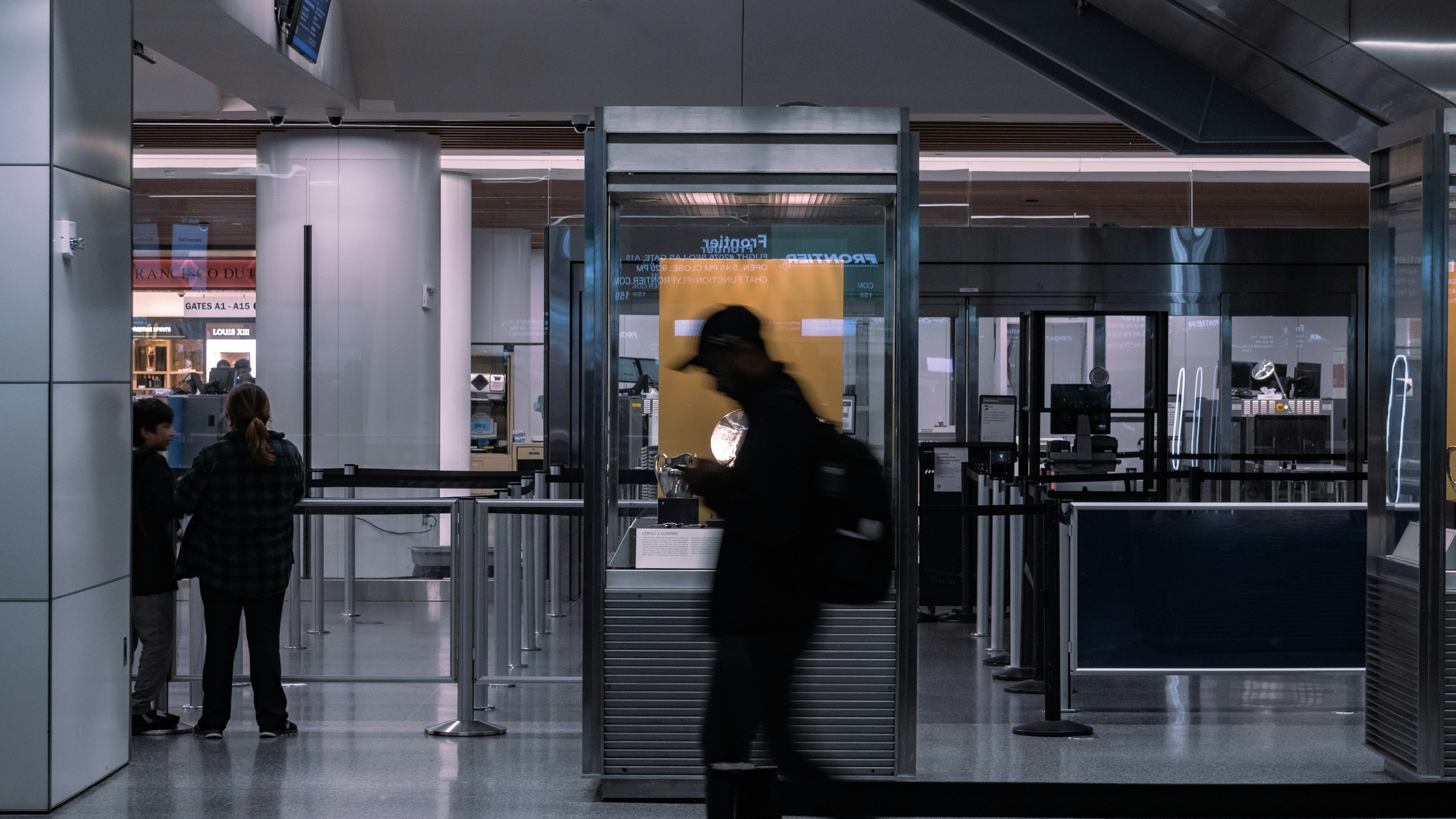 Interior of an airport