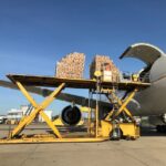 Flower cargo at Maastricht Aachen Airport
