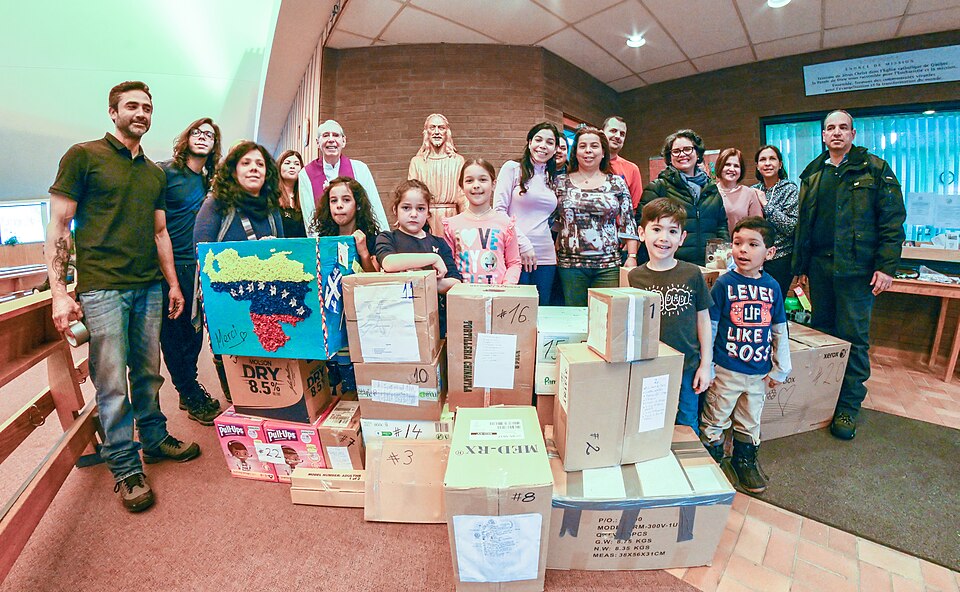 Shipping of Humanitarian aid from Quebec to Venezuela, in 2019.