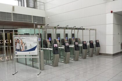 EU border control at Munich airport