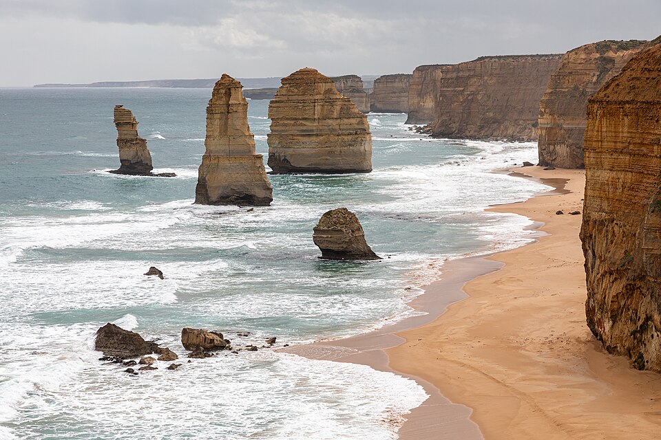 Port Campbell National Park, Twelve Apostles on the South Coast of Victoria in Australia.