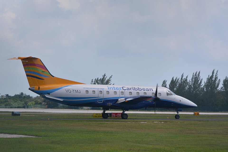 InterCaribbean Airbus in Grand Cayman.
